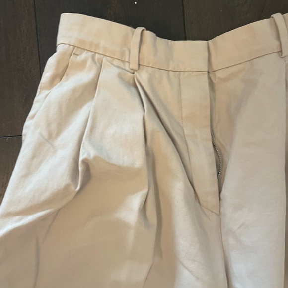Cos high rise khaki trousers sz 8 - Picture 2 of 5